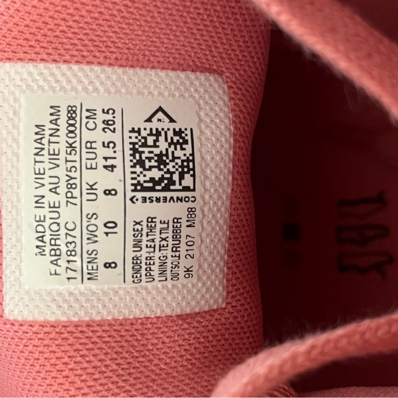Converse Chuck Taylor All Star 70 Hi Feng Chen Wang 2in1 Pink Quartz
Sz M8, W9.5 - Picture 6 of 9